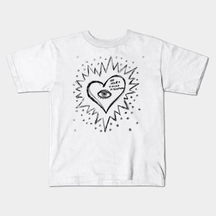 Florence Welch The Heart Is Hard to Translate Art Doodle Kids T-Shirt
